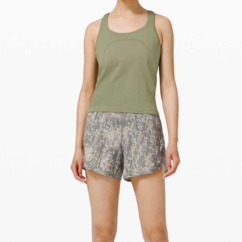 Lululemon Swiftly Tech Tank 2.0 Race Length Rosemary Green